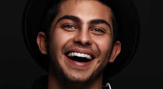 person smiling
