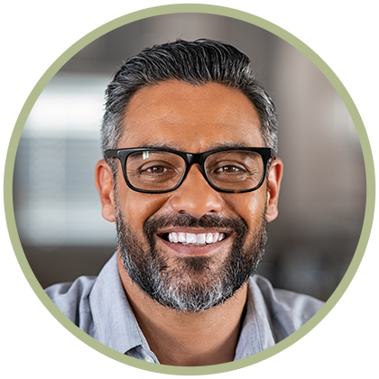 Image of a man smiling