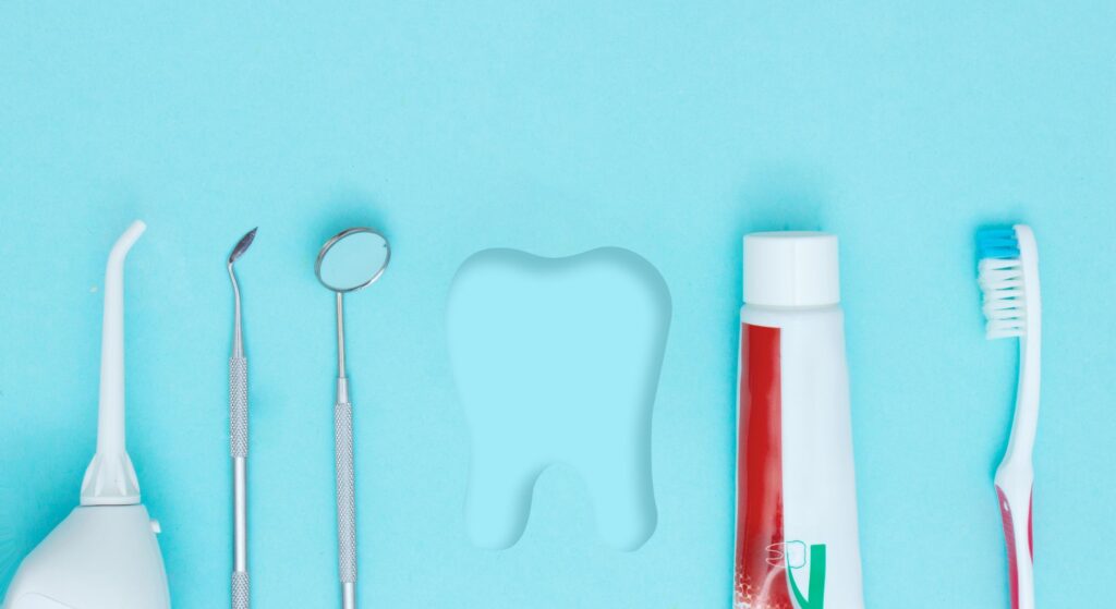image of various dental tools